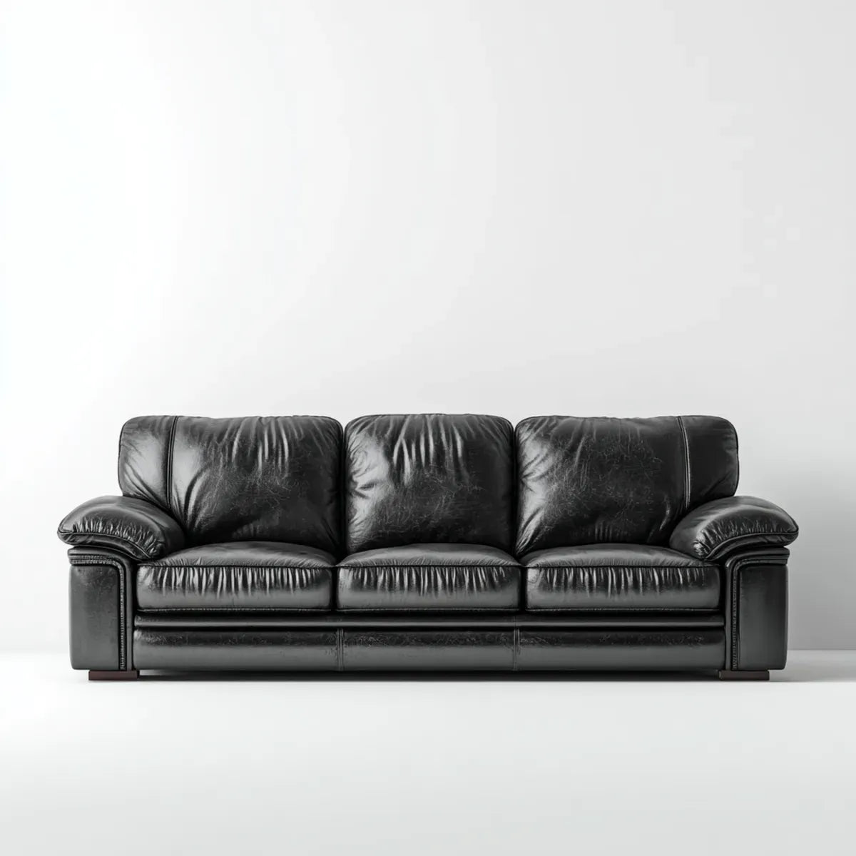 Sofa, 3 kanapa z tworzywa sztucznego, liniowa, 210x90 x 88 cm